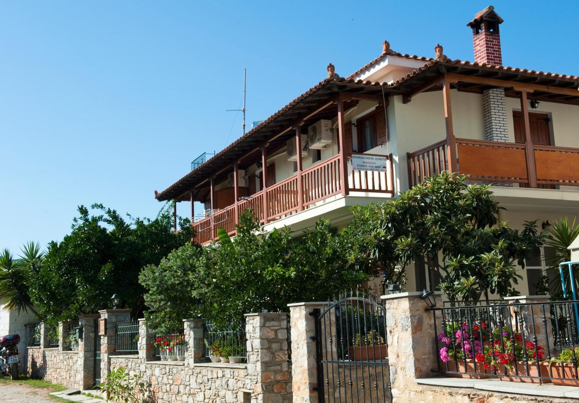 Appartement Pansion Matoula à Skiathos Chora Extérieur photo